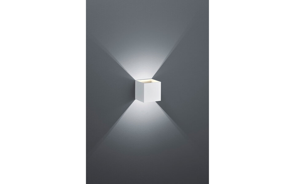 HLW LED LED Floor Lamp and Wall Lamp in Matte White - Warm White 2700K–3000K - 4W LED