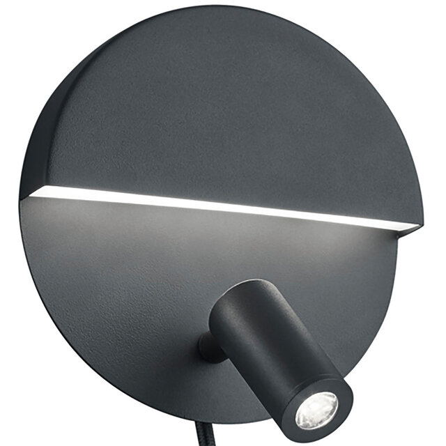 LED wandlamp | 8W | 3000K | Mat zwart | 2x richtbaar Verlichting per ruimte