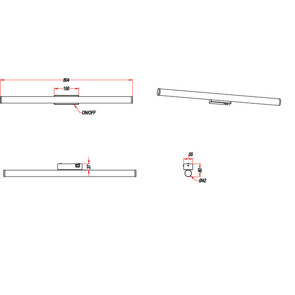 HLW LED LED Lamp - Waterdichte Witte Vloerlamp 8W met Warm Wit Licht 2700K–3000K HLW LED LED Lamp - Waterdichte Witte Vloerlamp 8W met Warm Wit Licht 2700K–3000K