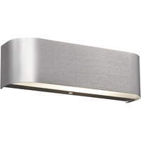 LED wall lamp | 6W | 3000K Warm white | Matte gray | Up/down