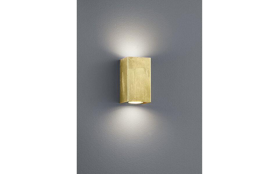 HLW LED LED Wall Lamp - Matte Gold Aluminum - GU10 Fitting & Beam Angle Adjustable HLW LED LED Wall Lamp - Matte Gold Aluminum - GU10 Fitting & Beam Angle Adjustable