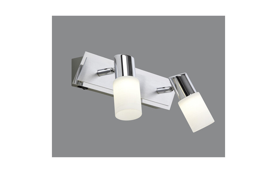 HLW LED LED Wall Spotlight 8W Warm White 3000K - Matte Chrome, Aluminum & Adjustable LED Spotlight HLW LED LED Wall Spotlight 8W Warm White 3000K - Matte Chrome, Aluminum & Adjustable LED Spotlight