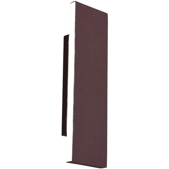 HLW LED LED Wall Lamp 12W Dimmable - Warm White 2700K-3000K - Rust-colored Aluminum Floor Lamp HLW LED LED Wall Lamp 12W Dimmable - Warm White 2700K-3000K - Rust-colored Aluminum Floor Lamp