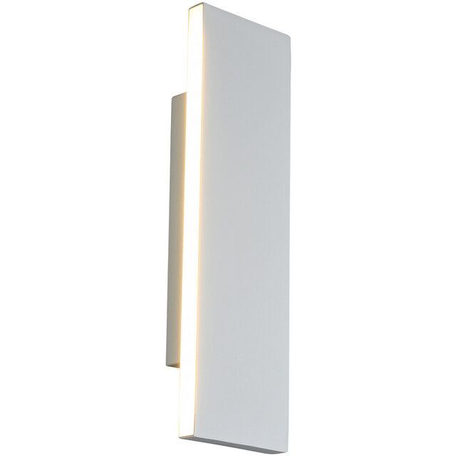 HLW LED LED Wandlamp 12W Dimbaar - Warm Wit 2700K–3000K - Beam Angle Verstelbaar - Mat Wit