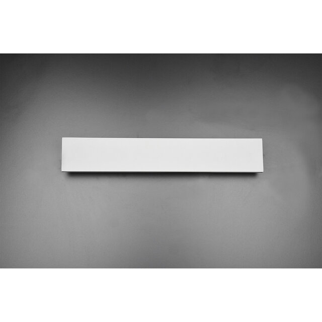 HLW LED LED Wall Lamp 18W Dimmable - Warm White 2700K–3000K - Adjustable Beam Angle - Matte White Aluminum