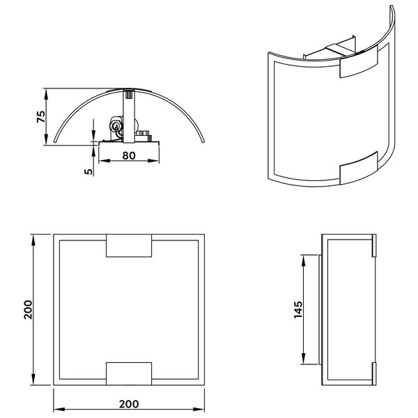 HLW LED LED Wandlamp Trion Derbio met verstelbare Beam Angle, E14 fitting & mat chroom HLW LED LED Wandlamp Trion Derbio met verstelbare Beam Angle, E14 fitting & mat chroom