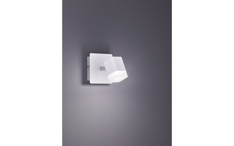 HLW LED LED Wandspot Mat Wit - 4W LED Spot Warm Wit 2700K–3000K Energiezuinig