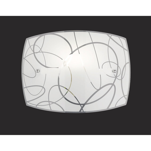 Moderne matwitte LED wandlamp van aluminium met GU10 fitting en maximaal 40W vermogen