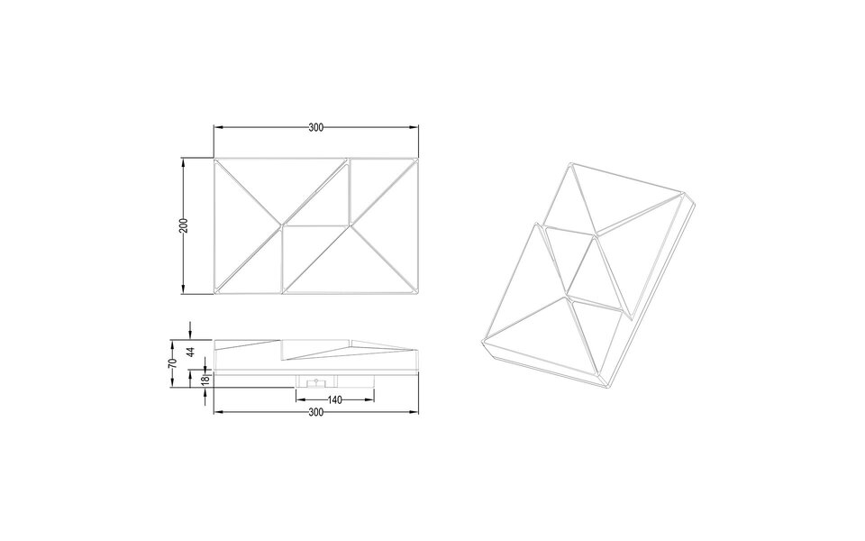 HLW LED LED Wandlamp 10W - Aanpasbare Kleur & Beam Angle, Mat Chroom Aluminium