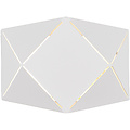 LED Wall Lamp 6W Warm White 3000K - Stylish Matte White - Energy Efficient
