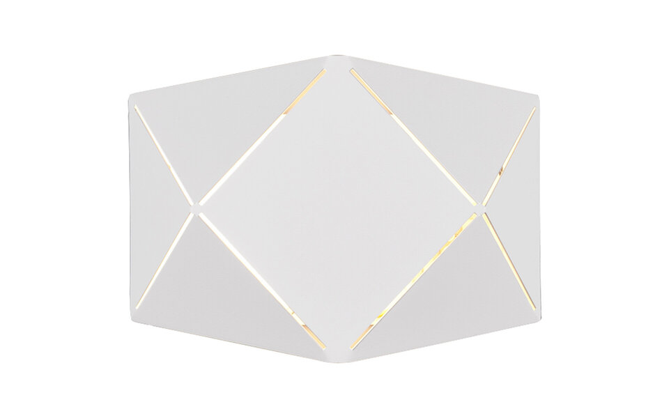 HLW LED LED Wandlamp 6W Warm Wit 3000K - Stijlvol Mat Wit - Energiezuinig