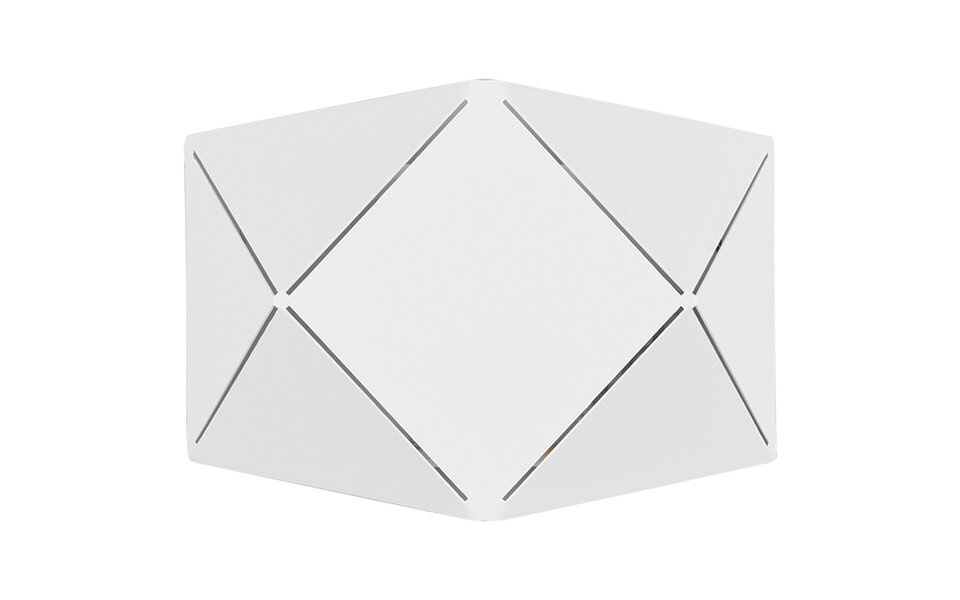 HLW LED LED Wandlamp 6W Warm Wit 3000K - Stijlvol Mat Wit - Energiezuinig