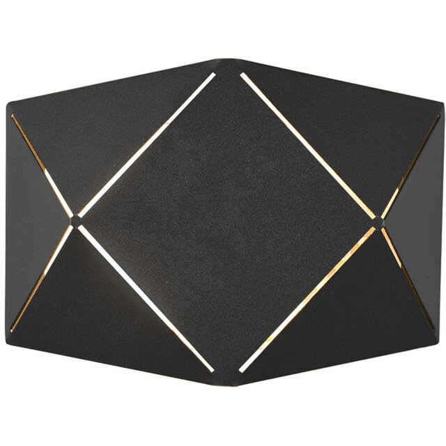 LED wandlamp | 6W | 3000K | Rond | Mat Zwart | Aluminium Verlichting per ruimte LED wandlamp | 6W | 3000K | Rond | Mat Zwart | Aluminium Verlichting per ruimte