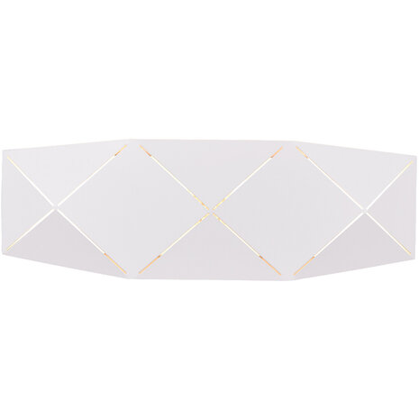 LED Wandlamp 13W Warm Wit 2700K–3000K - Mat Wit Aluminium - Rond LED Wandlamp 13W Warm Wit 2700K–3000K - Mat Wit Aluminium - Rond