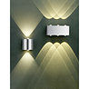 HLW LED LED Wall Lamp Trion Wallis 6W Warm White 3000K - Matte Nickel Aluminum