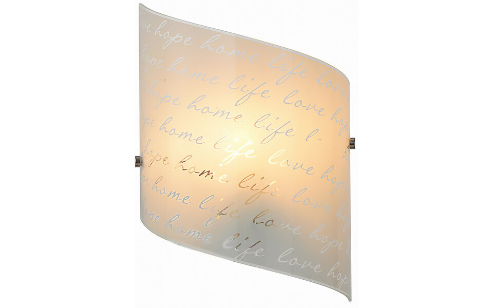 HLW LED LED Wandlamp Trion Sonu - Mat Witte Vierkante Wandverlichting, E27 Fitting