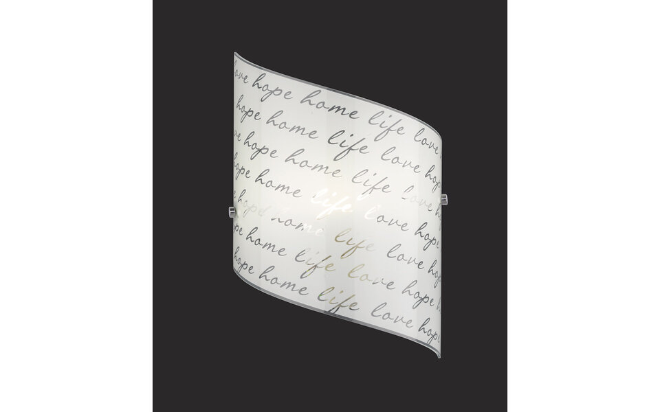 HLW LED LED Wall Lamp Trion Sonu - Matte White Square Wall Lighting, E27 Fitting HLW LED LED Wall Lamp Trion Sonu - Matte White Square Wall Lighting, E27 Fitting