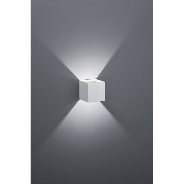 HLW LED LED Wandlamp Mat Grijs met OSRAM LEDs - Warm Wit 2700K–3000K, 4W LED, Stijlvolle Vloerlamp & Wandlamp HLW LED LED Wandlamp Mat Grijs met OSRAM LEDs - Warm Wit 2700K–3000K, 4W LED, Stijlvolle Vloerlamp & Wandlamp