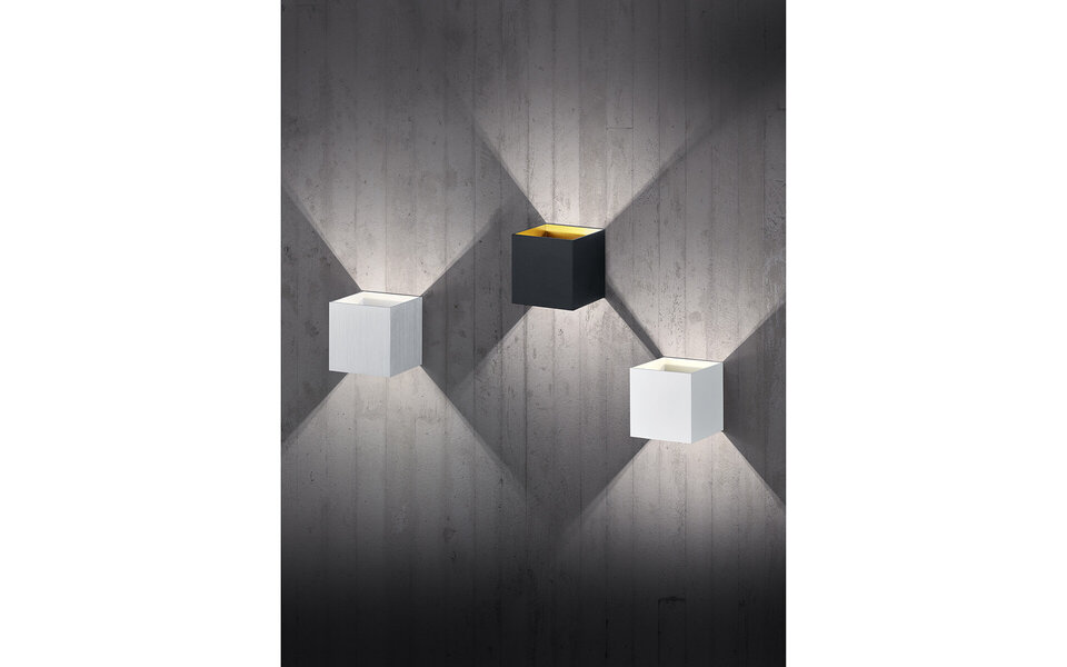 HLW LED LED Wandlamp Mat Grijs met OSRAM LEDs - Warm Wit 2700K–3000K, 4W LED, Stijlvolle Vloerlamp & Wandlamp HLW LED LED Wandlamp Mat Grijs met OSRAM LEDs - Warm Wit 2700K–3000K, 4W LED, Stijlvolle Vloerlamp & Wandlamp