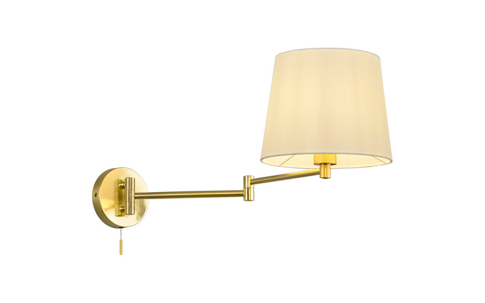 HLW LED LED Wall Lamp Matte Gold - Modern LED Floor Lamp & Wall Lighting with E27 Fitting