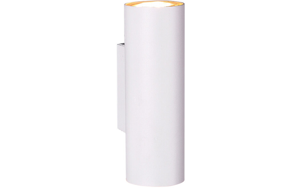 HLW LED LED Wall Lamp Trion Mary - Matte White Aluminum with 2x GU10 Fitting - Up & Down Light