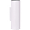 HLW LED LED Wall Lamp Trion Mary - Matte White Aluminum with 2x GU10 Fitting - Up & Down Light