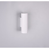 HLW LED LED Wall Lamp Trion Mary - Matte White Aluminum with 2x GU10 Fitting - Up & Down Light