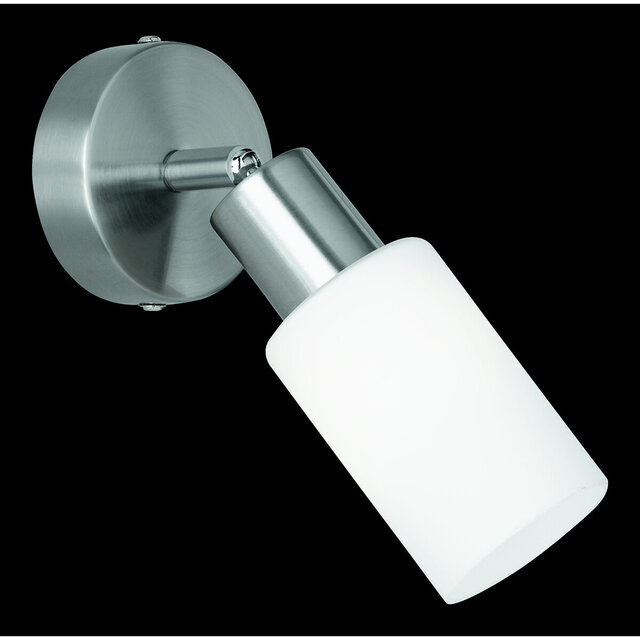 HLW LED LED Wall Spotlight Trion Smast - Matte Nickel, E14 Fitting, Aluminum LED Spotlight HLW LED LED Wall Spotlight Trion Smast - Matte Nickel, E14 Fitting, Aluminum LED Spotlight