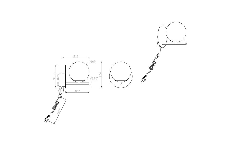 HLW LED LED Wandlamp Mat Goud - Luxe Gouden Vloerlamp & Energiezuinige LED Lamp HLW LED LED Wandlamp Mat Goud - Luxe Gouden Vloerlamp & Energiezuinige LED Lamp