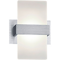 LED Wall Spotlight 4W Warm White 3000K - Adjustable Beam Angle - Matte Gray Aluminum