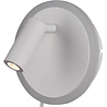 HLW LED LED Wall Lamp Trion Jodan 7W - Warm White 3000K - Matte White Aluminum