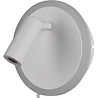 HLW LED LED Wall Lamp Trion Jodan 7W - Warm White 3000K - Matte White Aluminum
