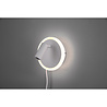 HLW LED LED Wall Lamp Trion Jodan 7W - Warm White 3000K - Matte White Aluminum