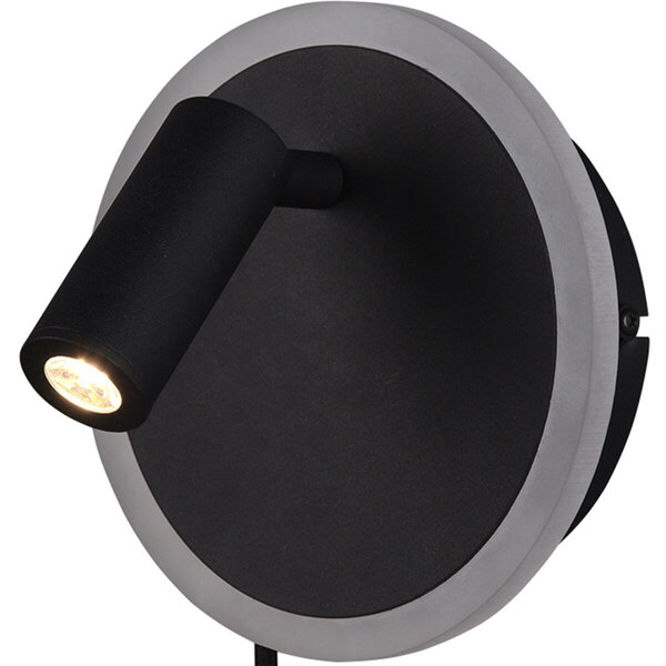 HLW LED Moderne LED Wandlamp Mat Zwart 7W - Warm Wit 2700K–3000K - Aluminium HLW LED Moderne LED Wandlamp Mat Zwart 7W - Warm Wit 2700K–3000K - Aluminium