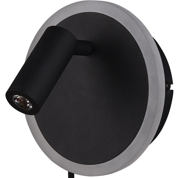 HLW LED Moderne LED Wandlamp Mat Zwart 7W - Warm Wit 2700K–3000K - Aluminium HLW LED Moderne LED Wandlamp Mat Zwart 7W - Warm Wit 2700K–3000K - Aluminium