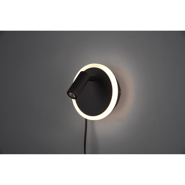 HLW LED Moderne LED Wandlamp Mat Zwart 7W - Warm Wit 2700K–3000K - Aluminium HLW LED Moderne LED Wandlamp Mat Zwart 7W - Warm Wit 2700K–3000K - Aluminium