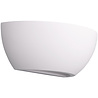 HLW LED LED Wall Lamp Matte White Plaster with Adjustable Beam Angle, E14 Fitting