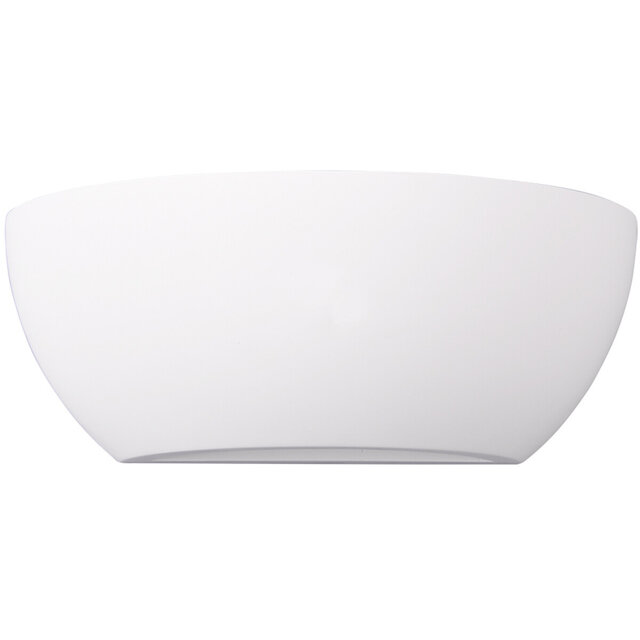 HLW LED LED Wall Lamp Matte White Plaster with Adjustable Beam Angle, E14 Fitting
