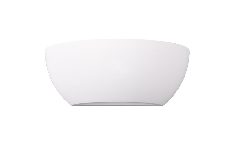HLW LED LED Wall Lamp Matte White Plaster with Adjustable Beam Angle, E14 Fitting