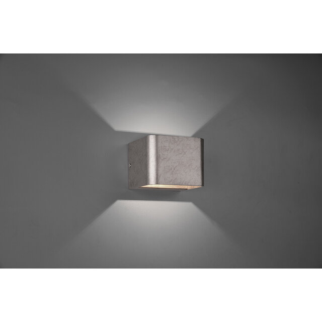 HLW LED LED Wall Light 4W Dimmable - Warm White 2700K–3000K - Adjustable Beam Angle - Matte Nickel