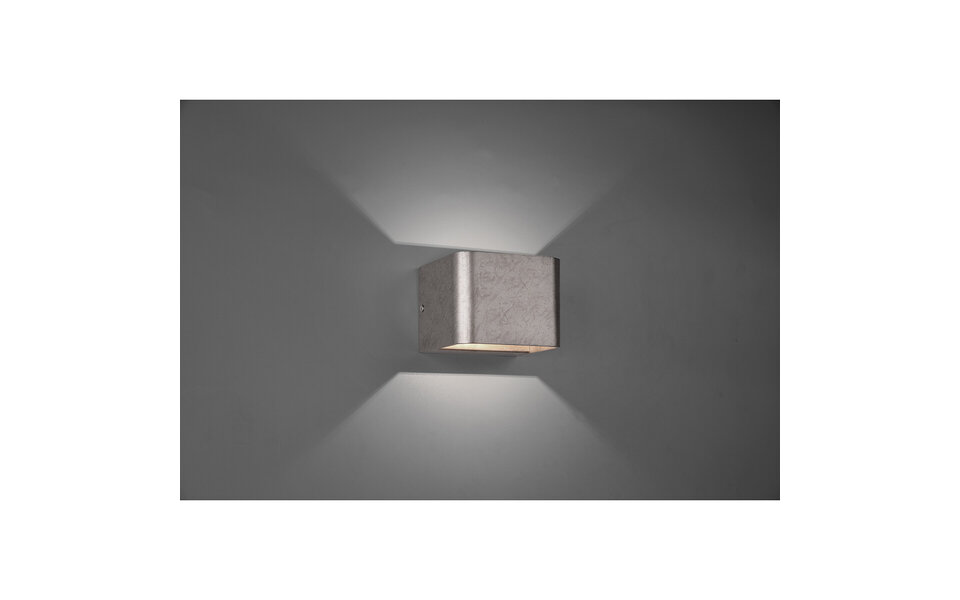 HLW LED LED Wandlamp 4W Dimbaar - Warm Wit 2700K–3000K - Beam Angle Verstelbaar - Mat Nikkel HLW LED LED Wandlamp 4W Dimbaar - Warm Wit 2700K–3000K - Beam Angle Verstelbaar - Mat Nikkel