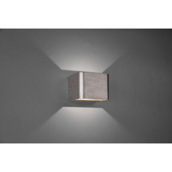 HLW LED LED Wandlamp 4W Dimbaar - Warm Wit 2700K–3000K - Beam Angle Verstelbaar - Mat Nikkel HLW LED LED Wandlamp 4W Dimbaar - Warm Wit 2700K–3000K - Beam Angle Verstelbaar - Mat Nikkel