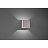 HLW LED LED Wall Light 4W Dimmable - Warm White 2700K–3000K - Adjustable Beam Angle - Matte Nickel