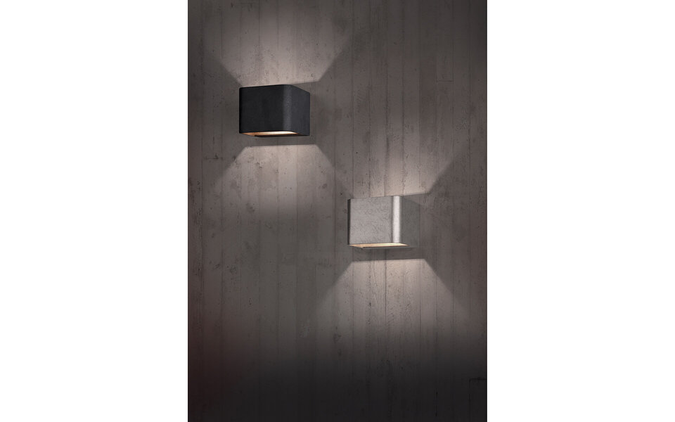 HLW LED LED Wall Light 4W Dimmable - Warm White 2700K–3000K - Adjustable Beam Angle - Matte Nickel
