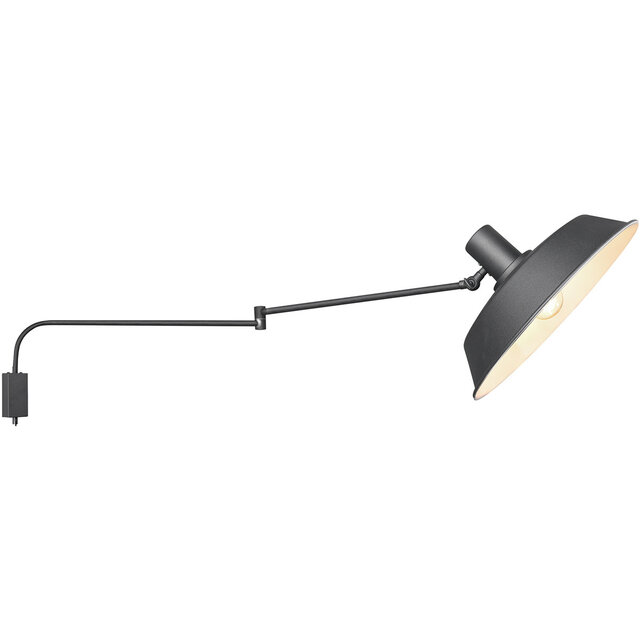 LED wandlamp | Tot 40W | E27 | Mat zwart | Verstelbaar Verlichting per ruimte