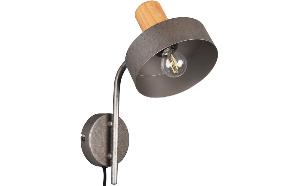 HLW LED LED Wall Lamp Trion Giyon - Elegant Round Design with Matte Nickel Finish HLW LED LED Wall Lamp Trion Giyon - Elegant Round Design with Matte Nickel Finish