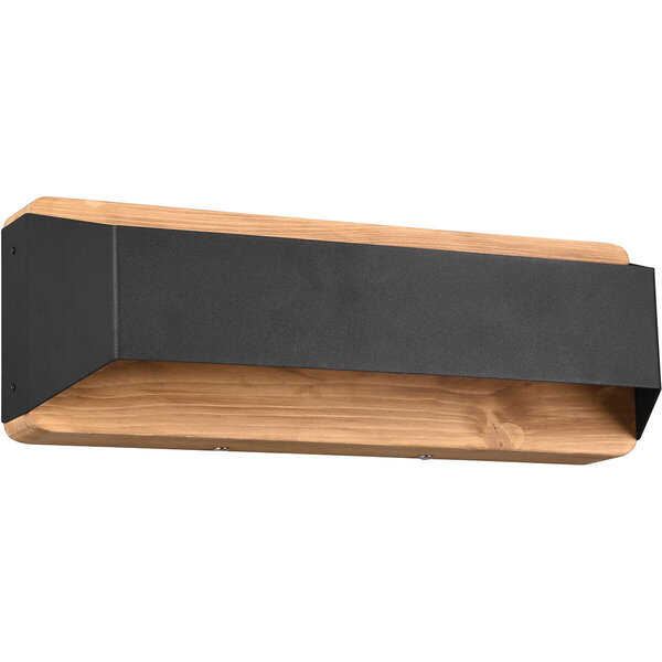 HLW LED LED Wandlamp Dimbaar - Mat Zwart Aluminium, Warm Wit 3000K, Up & Down Licht HLW LED LED Wandlamp Dimbaar - Mat Zwart Aluminium, Warm Wit 3000K, Up & Down Licht