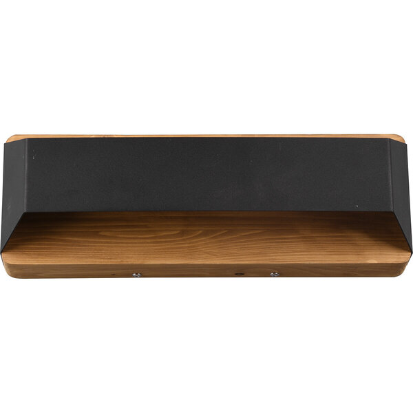 HLW LED LED Wandlamp Dimbaar - Mat Zwart Aluminium, Warm Wit 3000K, Up & Down Licht HLW LED LED Wandlamp Dimbaar - Mat Zwart Aluminium, Warm Wit 3000K, Up & Down Licht