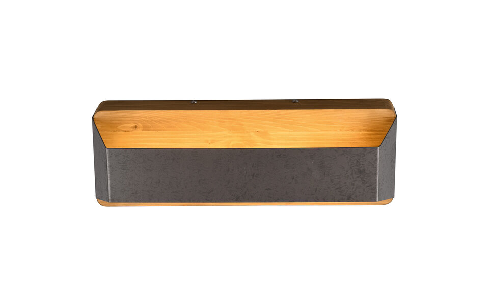 HLW LED LED Wall Lamp Trion Arbon 13.5W Dimmable Warm White 3000K Antique Nickel