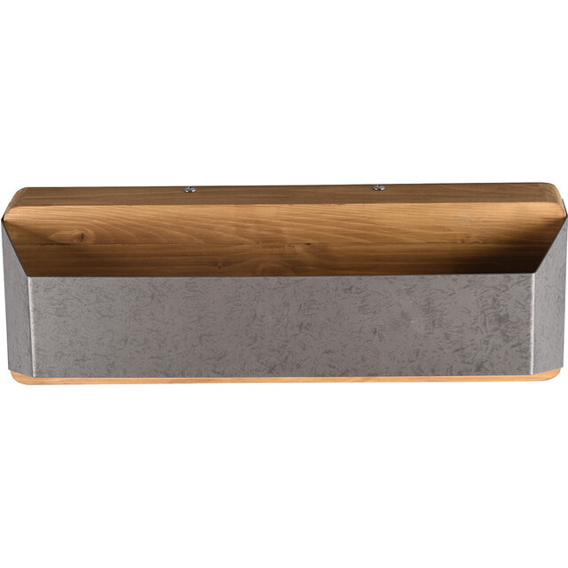 HLW LED LED Wall Lamp Trion Arbon 13.5W Dimmable Warm White 3000K Antique Nickel